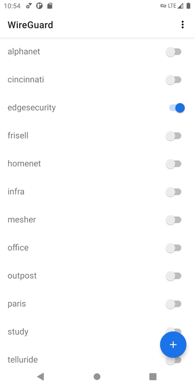 WireGuard screenshot 1